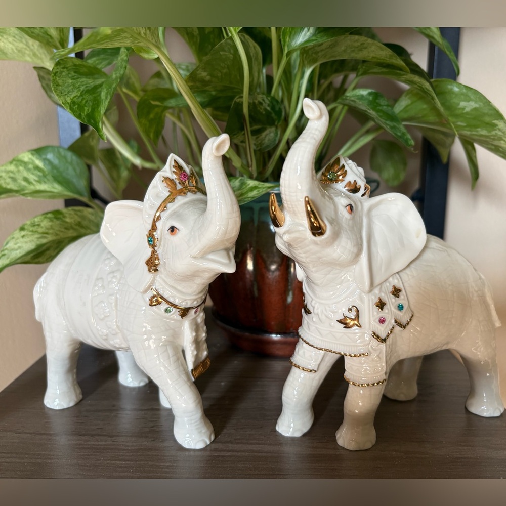 Lenox Balinese Elephant Set